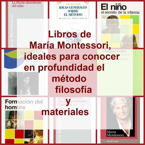 Libros María Montessori