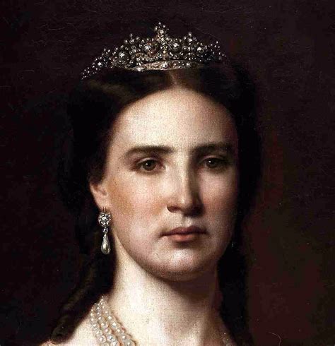 Lienzo Tela Retrato Carlota De México 1867 60 X 50 Cm Arte ...