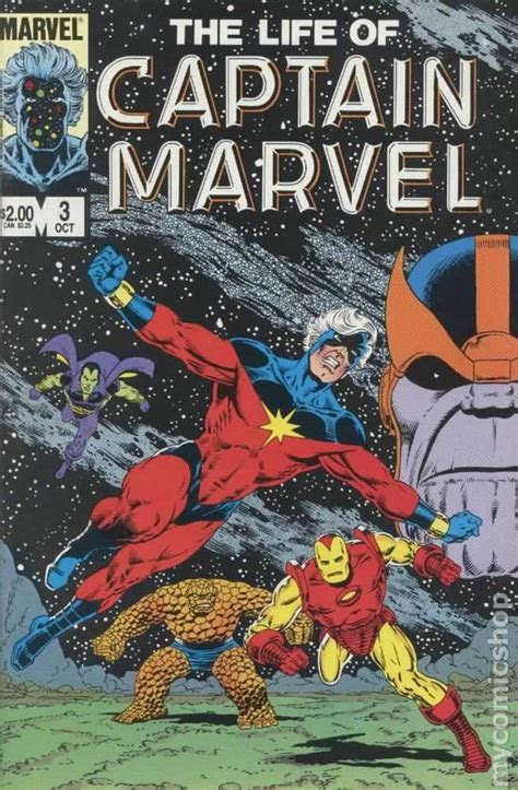Life of Captain Marvel  1985  comic books