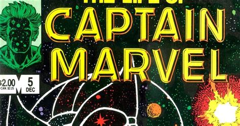Life of Captain Marvel #5   Jim Starlin art, cover ...