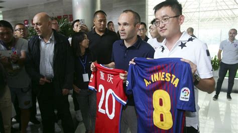 Liga China: Los caminos de Iniesta conducen al Chongqing ...
