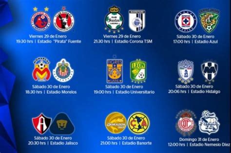 Liga MX: Conoce los partidos y horarios de la Jornada 4