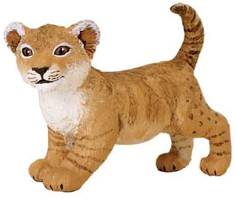 Lion Cub Toy Miniature at Animal World®