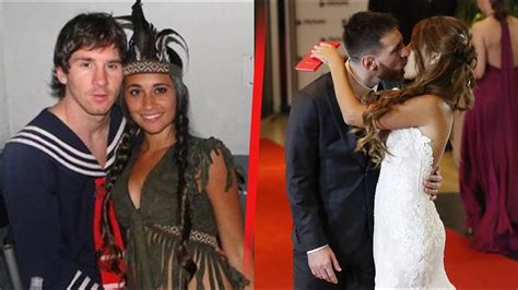 Lionel Messi And Antonella Roccuzzo : The Love Story   YouTube