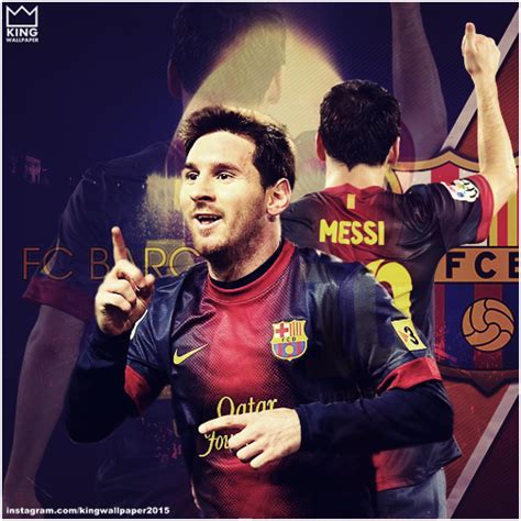 Lionel Messi   FC Barcelona   Instagram by Kingwallpaper ...