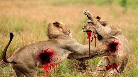 Lions kill lions   Fight to death for territory   Wild ...