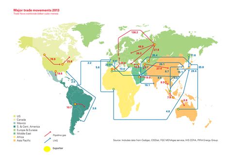 List of countries by natural gas exports Wikipedia