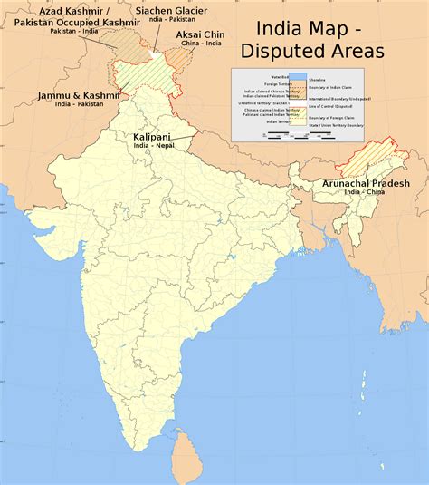 List of disputed territories of India   Wikipedia