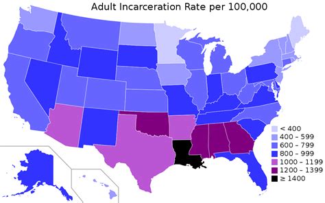 List of U.S. states by incarceration and correctional ...