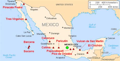 List of volcanoes in Mexico   Wikipedia