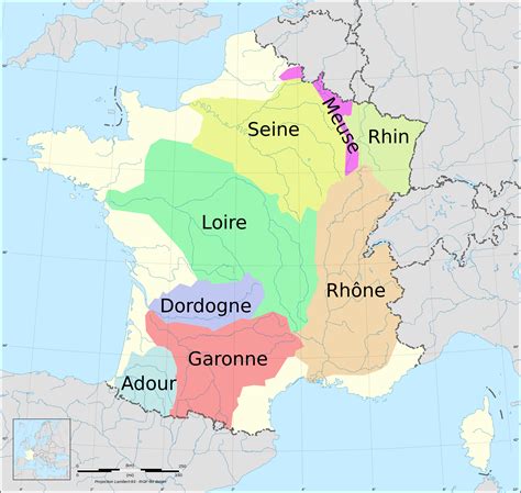 Liste des fleuves de France — Wikipédia