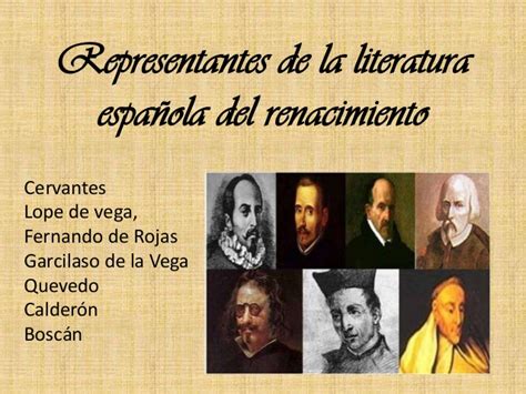 Literatura española del renacimiento