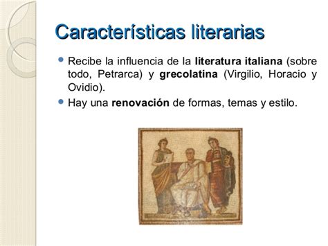 Literatura renacentista. características