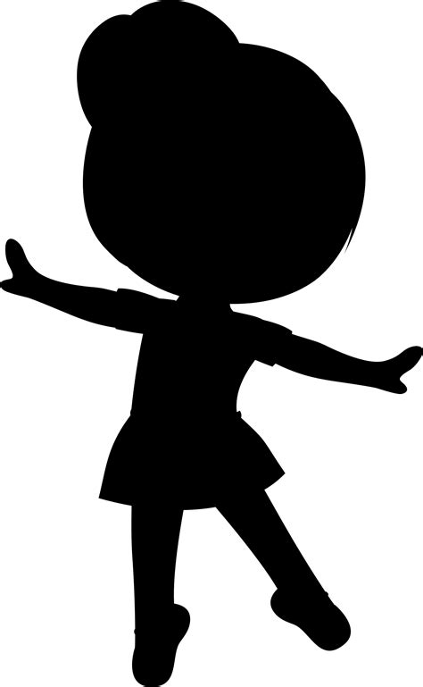 Little Girl Silhouette Clip Art | www.pixshark.com ...