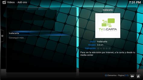 LiveStreamPro  – XBMC Kodi 14.0 + TV a la Carta – Rafael ...