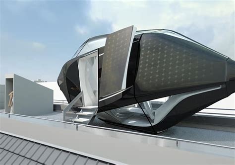 Living Roof: cápsula prefabricada autosuficiente