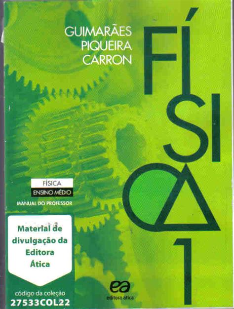 Livro: Fisica 1 Ensino Medio   Guimaraes Piqueira Carron ...