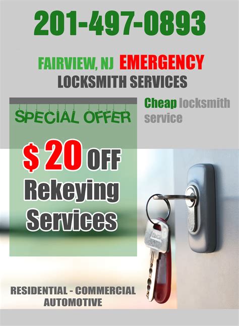 Locksmith Fairview NJ. Locksmith near me, car key cutting