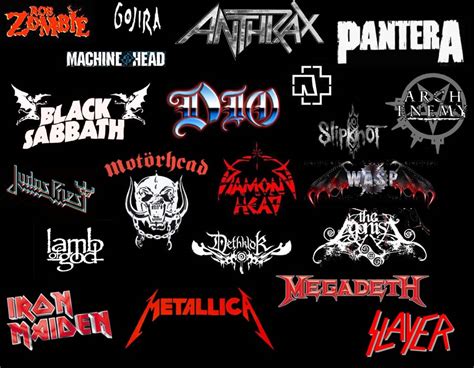 Logos Bandas De Heavy Metal | Joy Studio Design Gallery ...