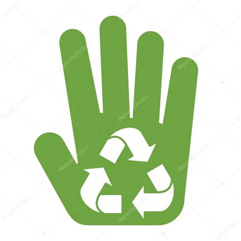 logotipo reciclaje Regístrate en Palma — Vector de stock ...