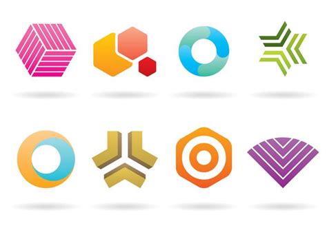 Logotipos coloridos da moda   Download Vetores e Gráficos ...