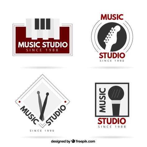 Logotipos elegantes para un estudio de música | Descargar ...