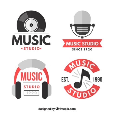 Logotipos para temas de música | Descargar Vectores gratis