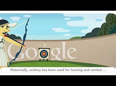 London 2012: Archery  Google Doodle    YouTube