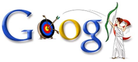 London 2012 archery: The 3rd Olympics Google doodle of its ...