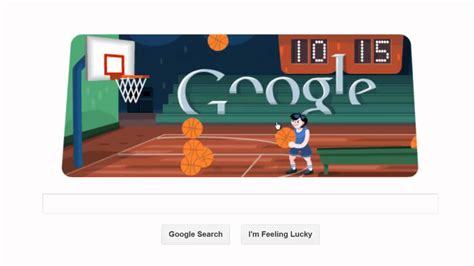 London 2012   Google Basketball Doodle   YouTube