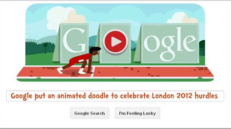 London 2012 Hurdles An Interactive Animated Google ...