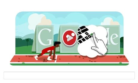 London 2012 hurdles celebrated with Google doodle game ...
