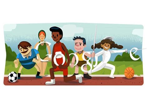 London 2012 Olympics Google Doodle Games