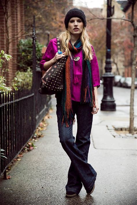 Looks hippie chic para ponerle color al invierno – Fashion ...