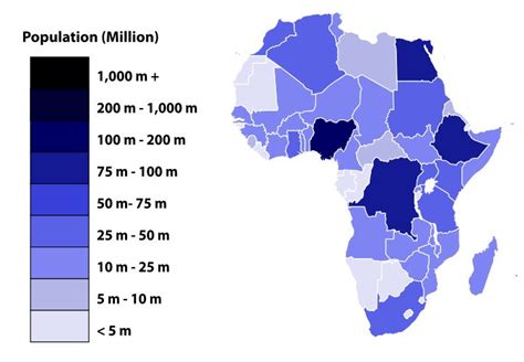 Los 10 países más poblados de África  2017  | Saber es ...