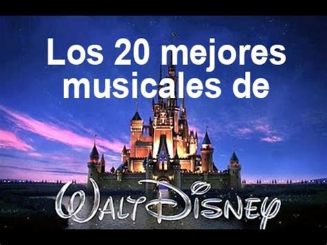 Los 20 mejores musicales de Disney   YouTube