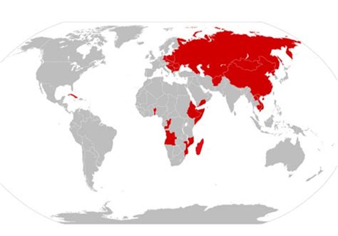 Los 31 Países Comunistas Más Representativos   Lifeder