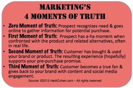Los 4 momentos de la verdad en el marketing | Marketing ...