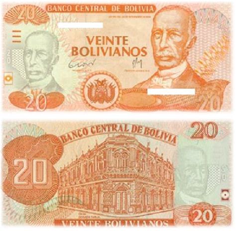 LOS 5 BILLETES EN CIRCULACIÓN DE BOLIVIA | Bolivia ...