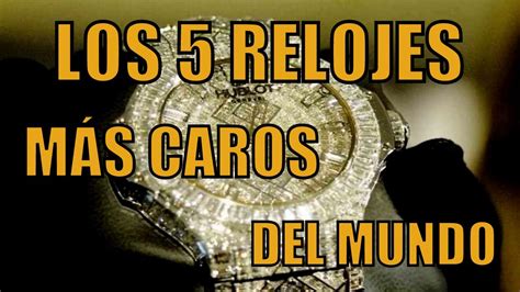 LOS 5 RELOJES MÁS CAROS DEL MUNDO   YouTube