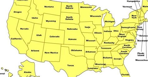 Los 50 estados de los Estados Unidos   USA La Red