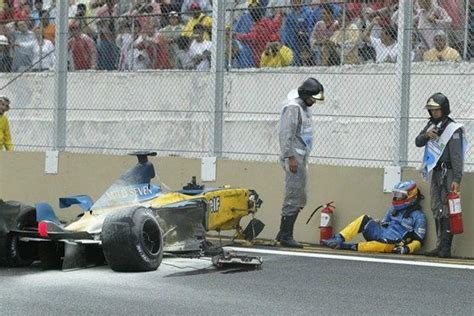 Los accidentes que mandaron a Fernando Alonso al hospital