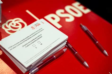 Los afiliados del PSOE apoyan el acuerdo con Cs con un 70 ...