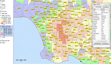 Los Angeles ZIP codes | Decision Making Information ...