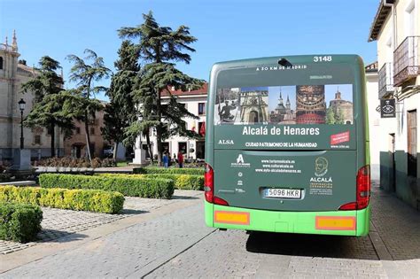 Los autobuses de ALSA promocionan el turismo de Alcalá de ...