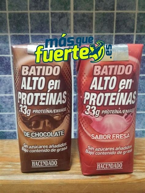 Los Batidos De Proteínas De Hacendado   Mercadona