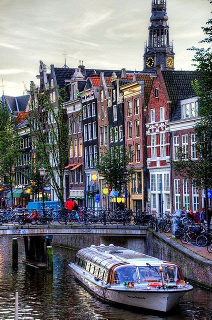 Los canales de Amsterdam, Países Bajos | Lugares para ...