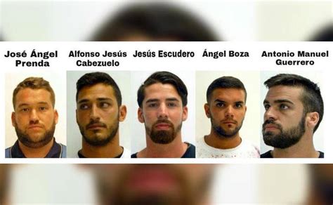 Los cinco condenados del juicio a La Manada | Noticias de ...
