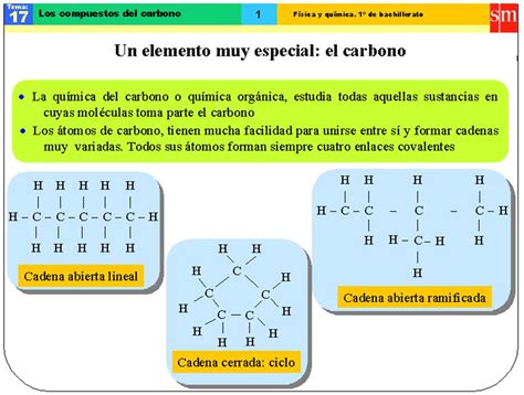 Los compuestos del carbono  SM    Didactalia: material ...