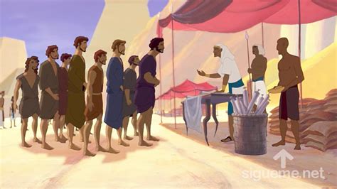 Los Hermanos de José llegan a Egipto | Historias Biblicas ...